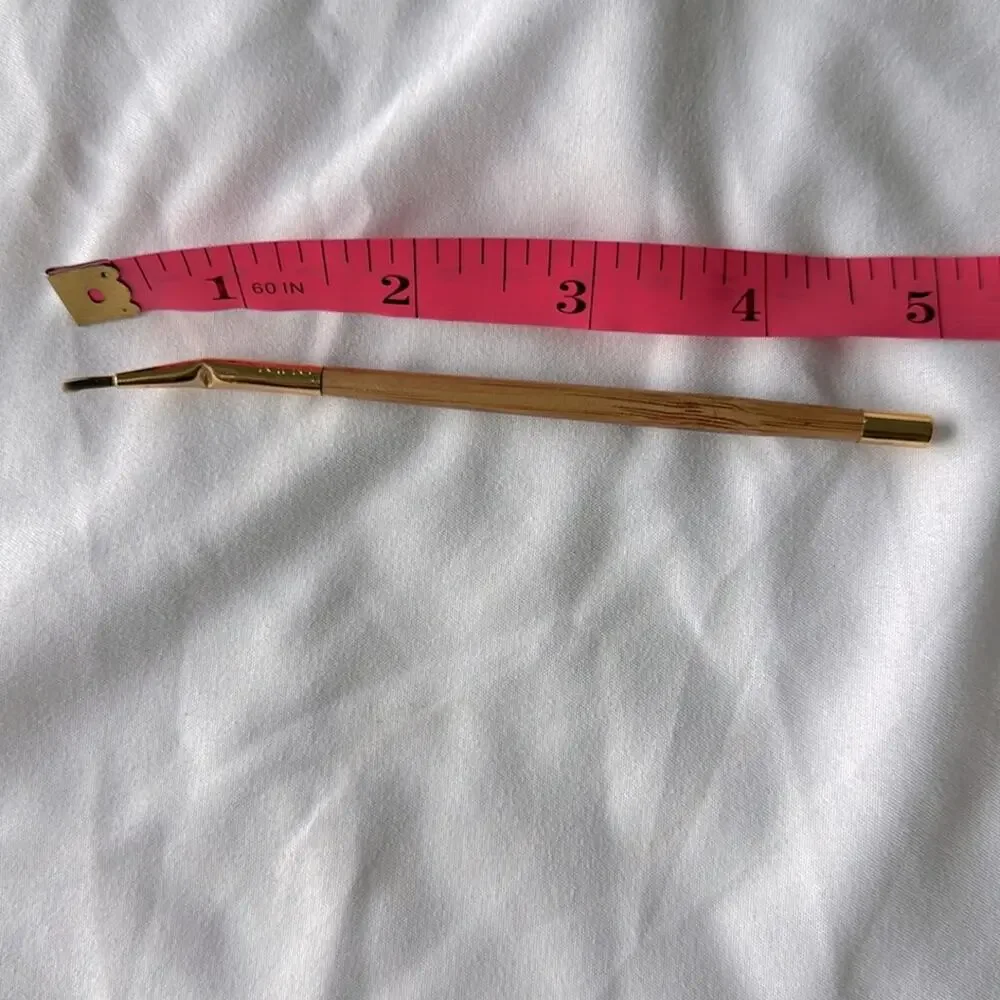 Tarte Bent Eye Liner Brush Angled Bamboo Brush gold